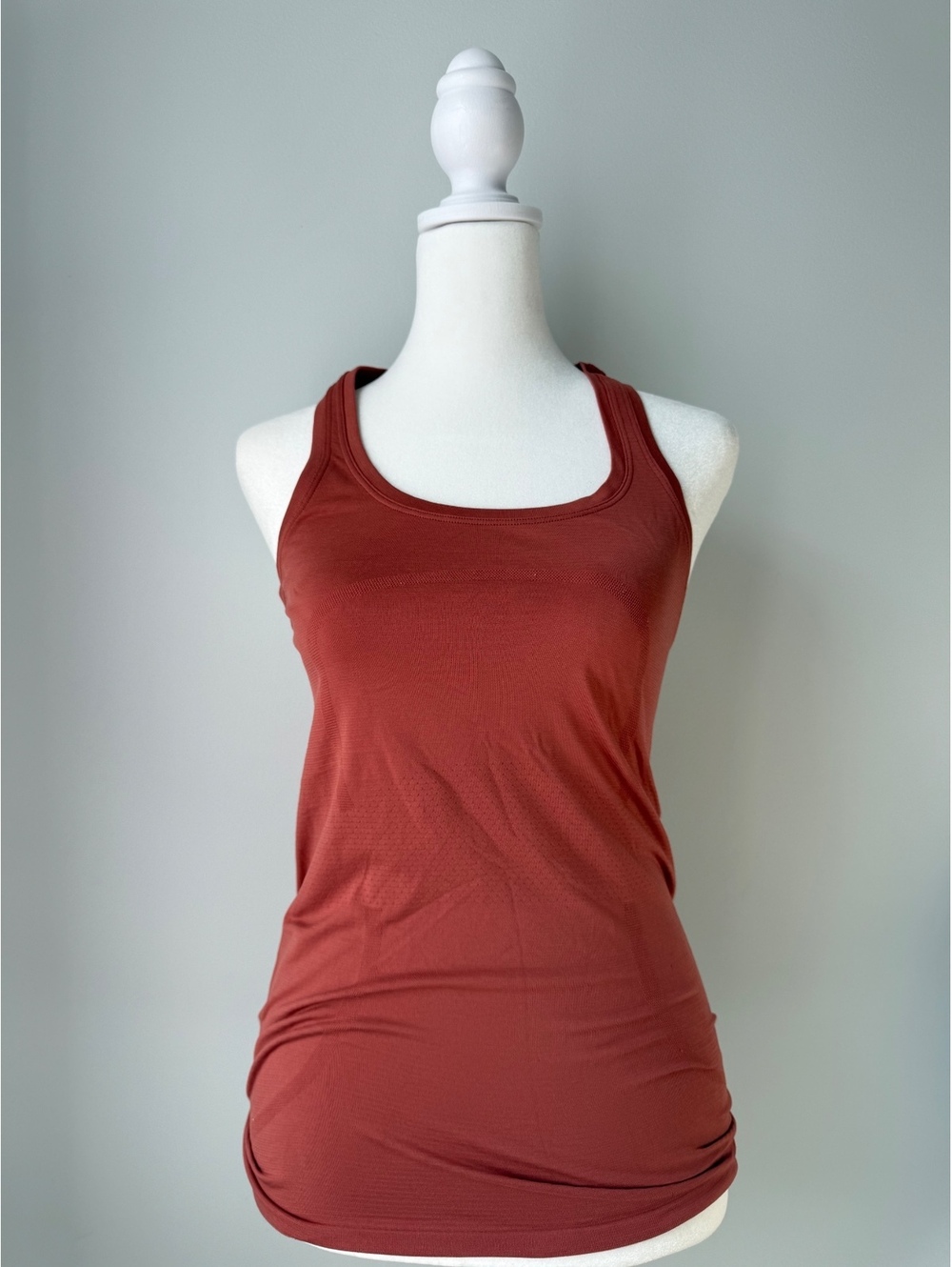Lululemon Rust Racerback Athletic Tank - Picture 2 of 4